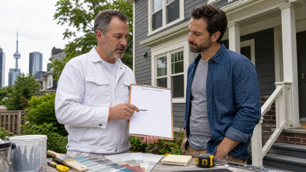 Exterior House Painting Cost Toronto