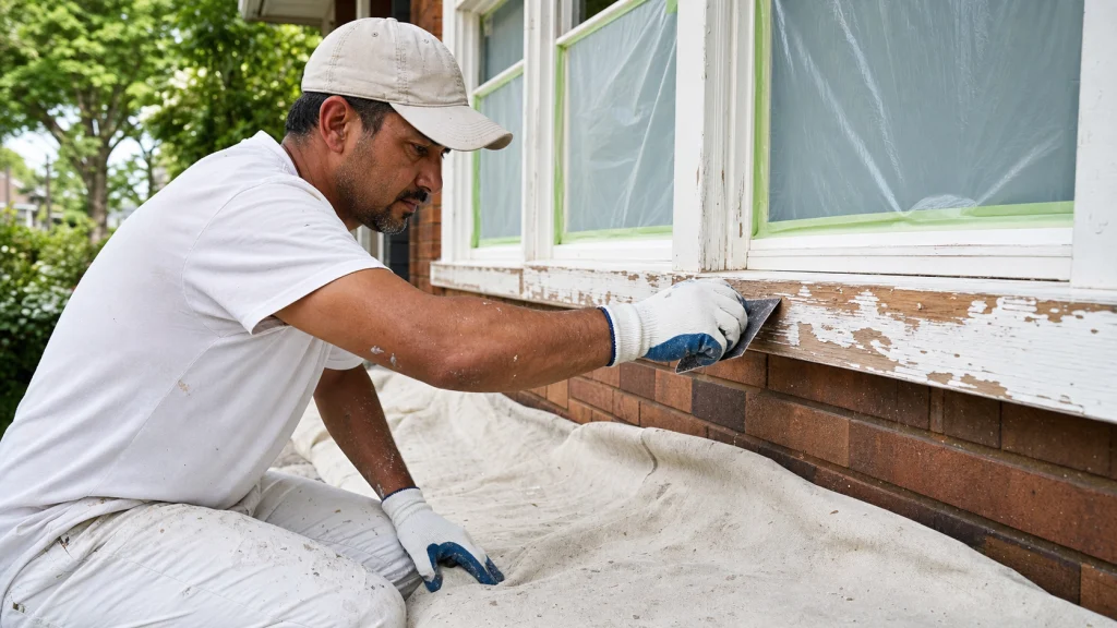 Exterior House Painting Surface Preparation