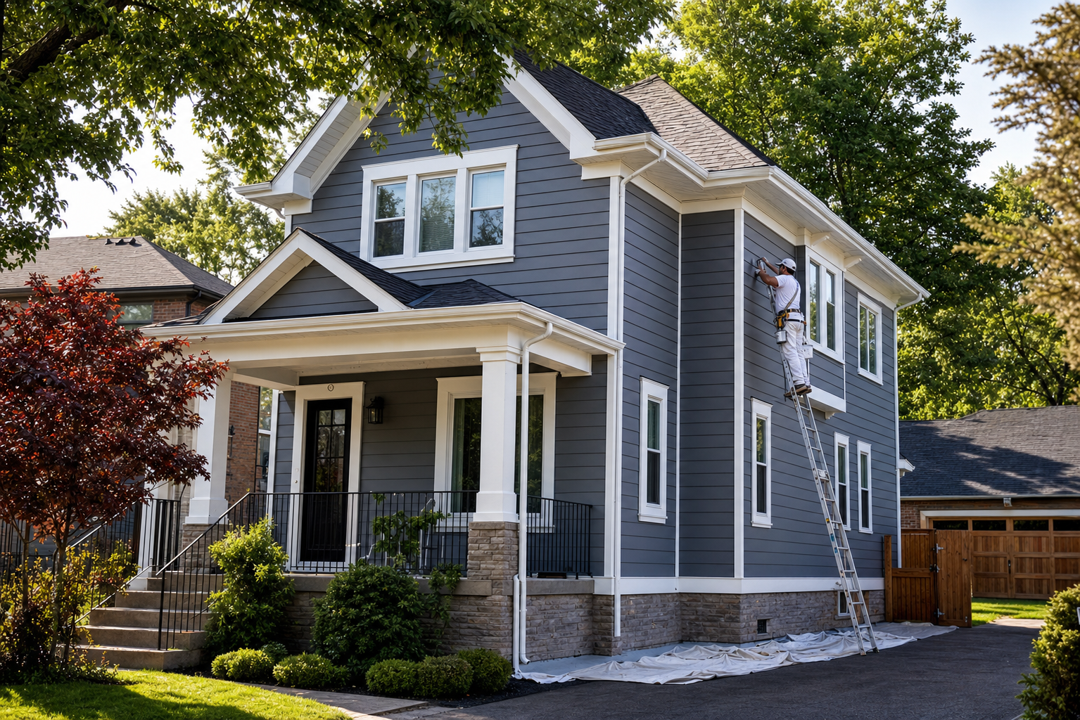 Exterior House Painting Toronto 1